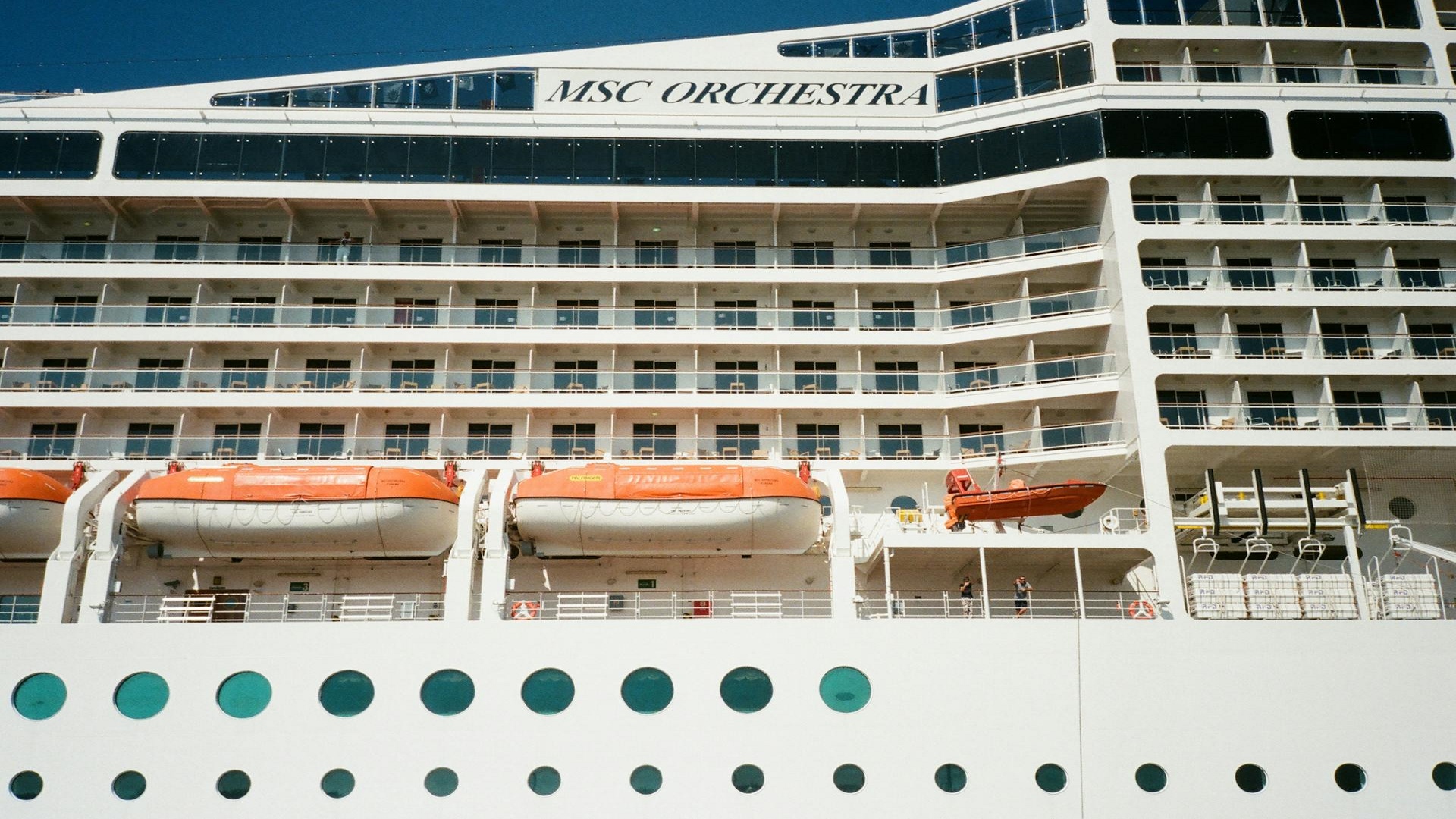 Vistas del barco MSC Orchestra