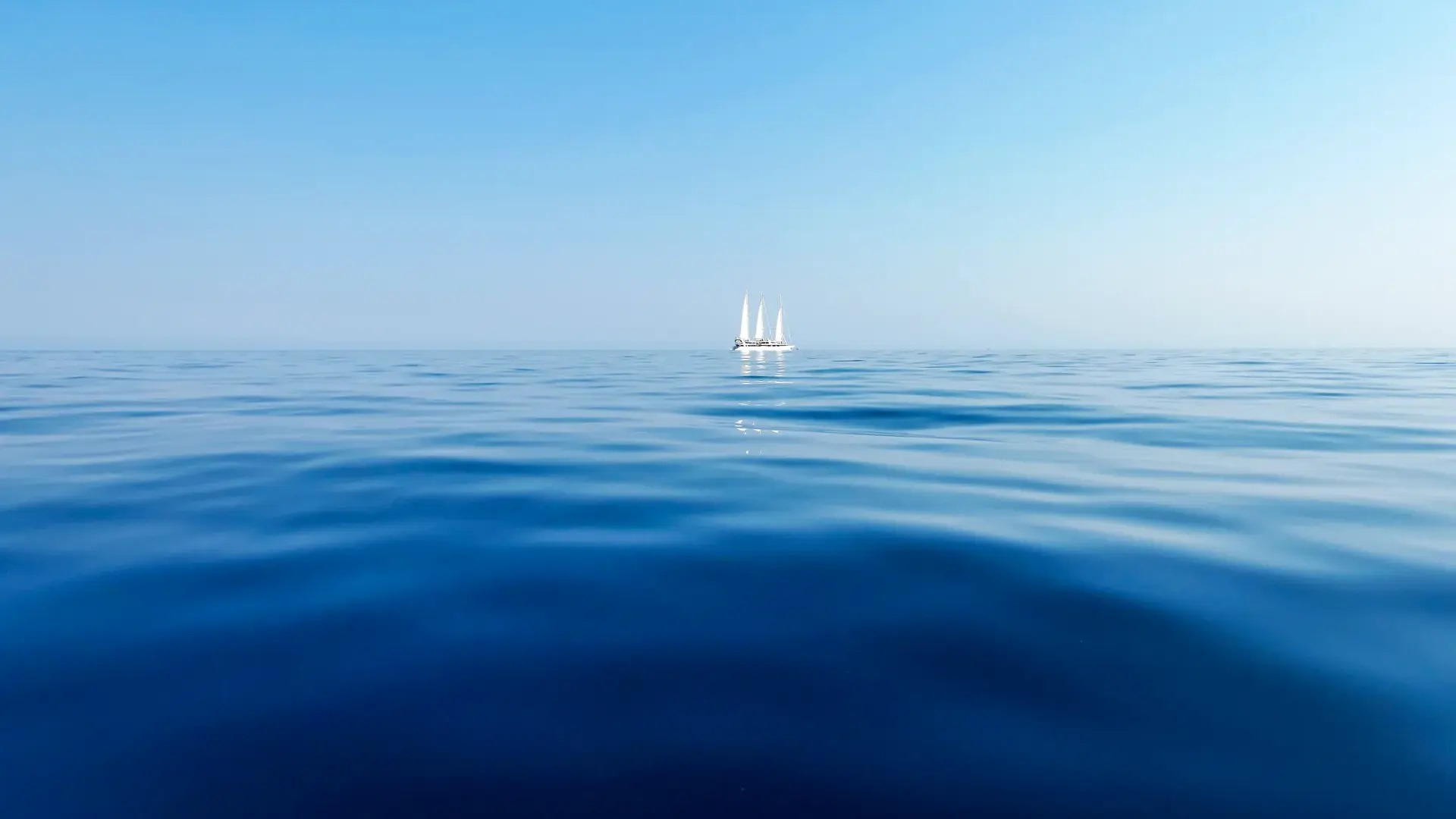 Le Ponant sobre el océano
