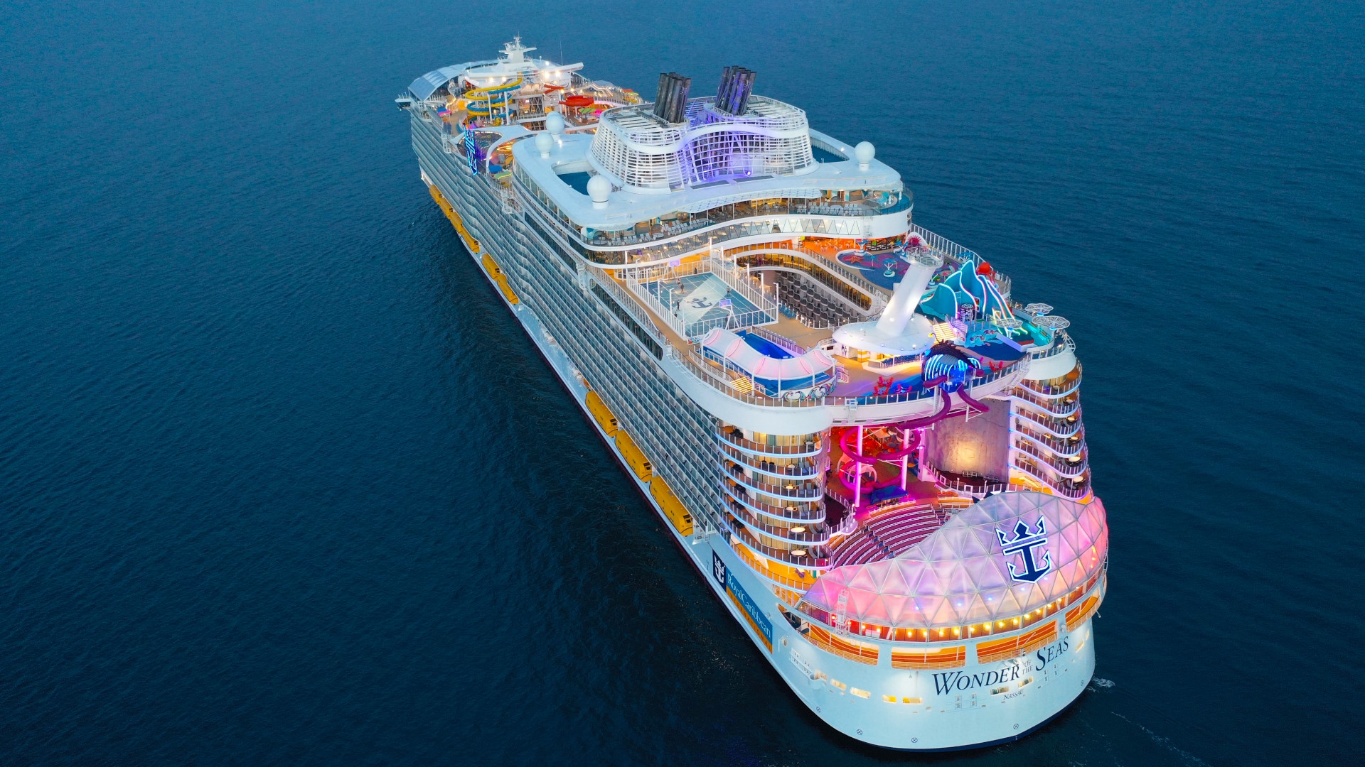 Wonder of the Seas navegando