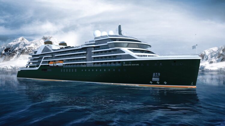 Seabourn Venture en la Antártida